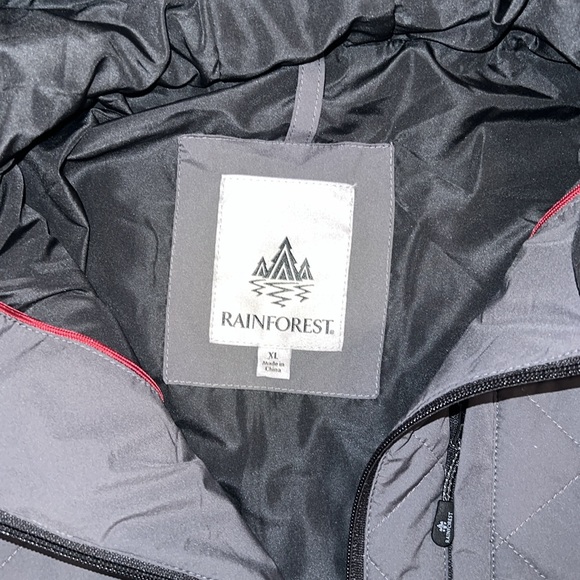 Rainforest quilted down jacket. Size XL. NWT - Picture 3 of 4